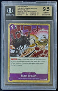 BGS 9.5 One Piece ST04-016 C - Blast Breath - EN - Flag Foil - PRB01 The Best