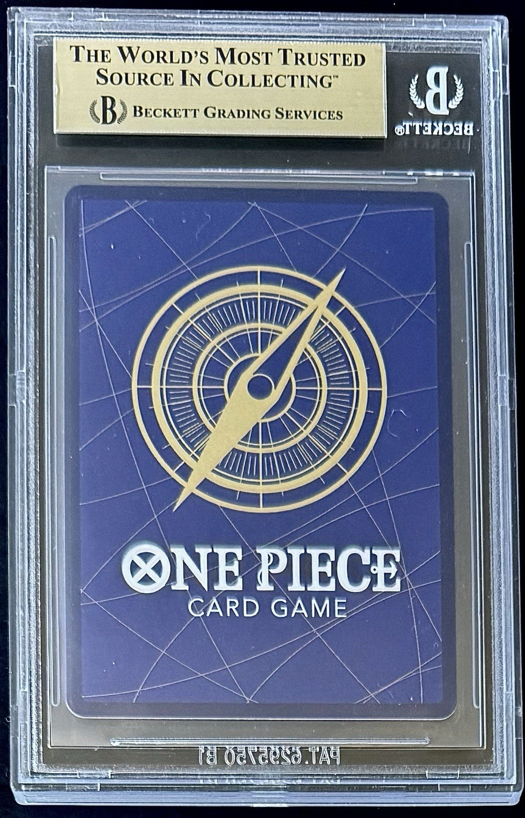 BGS 9.5 One Piece ST15-002 SR - Edward.Newgate - EN - Foil - Red Edward.Newgate