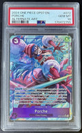 PSA 10 One Piece OP07-072 SR* - Porche - Alt Art - EN - 500 Years in the Future