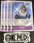 4x One Piece OP17-075 C - X.Drake - EN - Regular - Play Set - TCG - NM/M