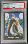 PSA 10 One Piece Don Card OP12 Silvers Rayleigh Alt Art - ENG - Foil - Graded