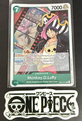 One Piece OP02-041 R - Monkey.D.Luffy - EN - Foil - Paramount War - TCG - NM/M