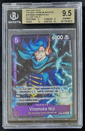BGS 9.5 One Piece OP06-065 R* Vinsmoke Niji Alt Art - English - PRB01 - Graded