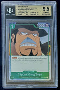 BGS 9.5 One Piece ST02-004 C* - Capone"Gang"Bege - Full Art Foil - EN - PRB01