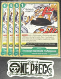 4x One Piece OP06-038 UC The Billion-fold.. - English - Regular - Playset - NM/M
