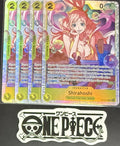 4 x One Piece OP12-102 SR Shirahoshi - English - Foil - Playset - TCG - NM/M