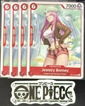 4x One Piece OP14-007 C Jewelry Bonney - ENG - Regular - Playset - NM/M