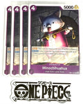 4x One Piece EB01-036 C Minochihuahua - ENG - Regular - Play Set - TCG - NM/M