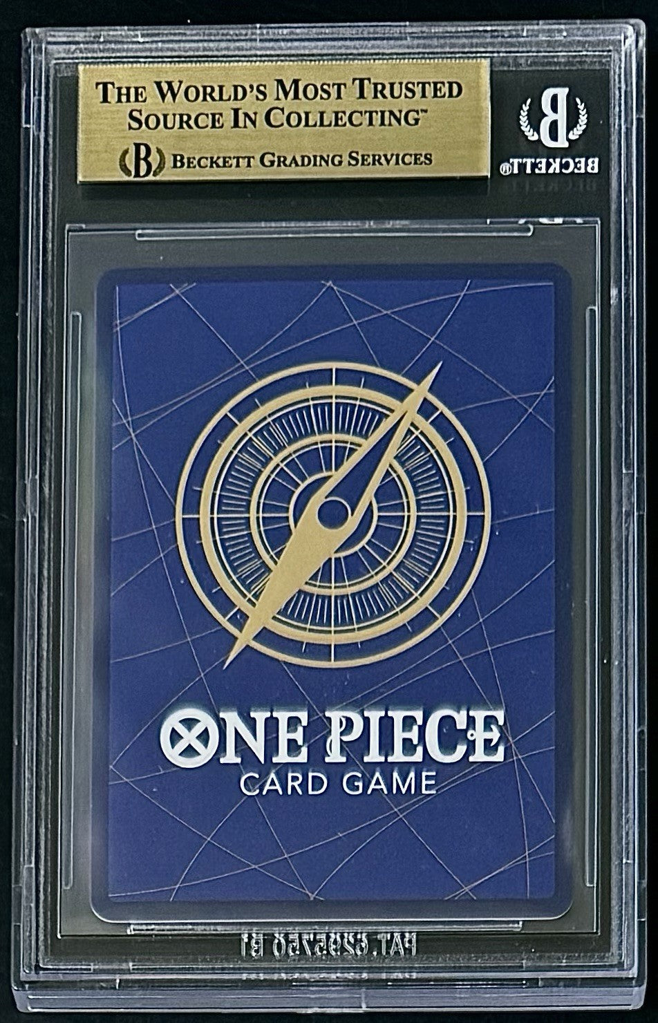 BGS 10 One Piece P-075 P Monkey.D.Luffy - EN - Foil -Best Selection Vol.3-Graded