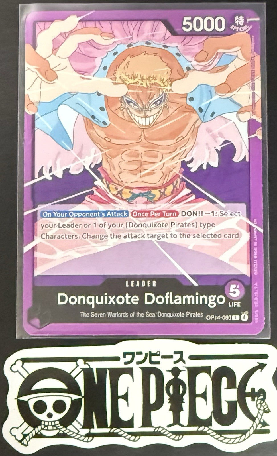 One Piece OP14-060 L Donquixote Doflamingo  - ENG - Regular - Playset - NM/M