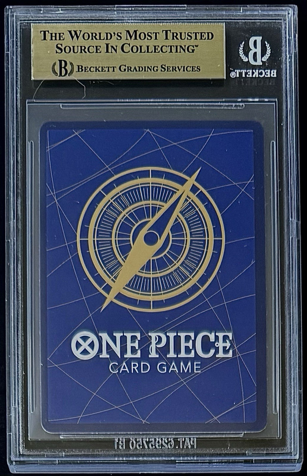 BGS 9.5 One Piece ST13-013 SR - Monkey.D.Garp - EN - Foil - The Three Brothers