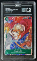 TAG 10 One Piece OP01-034 C Inuarashi - Alt Art - EN - Romance Dawn - Graded