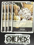 4x One Piece OP04-086 C Chinjao - English - Regular - Play Set - TCG - NM/M