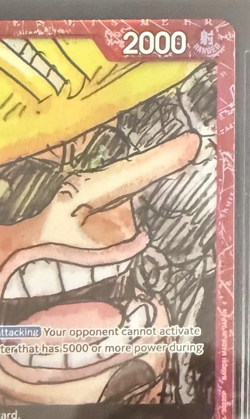 BGS 9.5 One Piece ST01-002 C Usopp - English - Card Collection Red - Graded