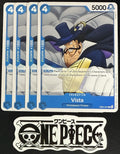 4x One Piece EB02-027 C Vista - English - Regular - Play Set - TCG - NM/M