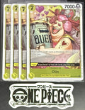 4x One Piece OP04-099 R Olin - English - Rare - Play Set - NM/M