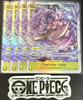 4x One Piece OP17-112 SR - Charlotte Linlin - EN - Foil - Play Set - TCG - NM/M