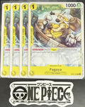 4x One Piece OP05-109 C Pagaya - ENG - Play Set - Regular - TCG - NM/M