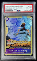 PSA 10  One Piece OP03-072 R* - Gum-Gum Jet Gatling - Alt Art - EN - PRB02