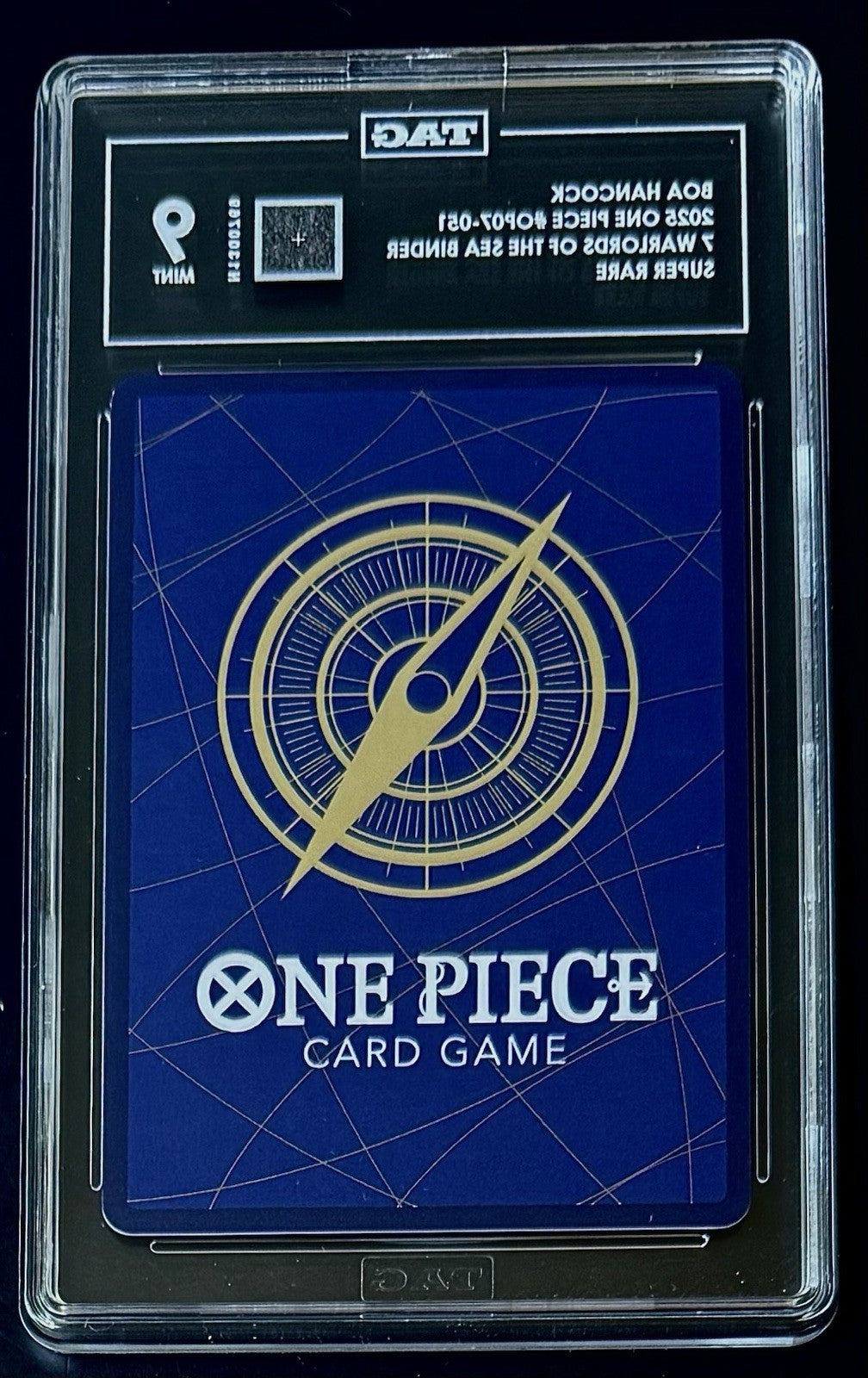 TAG 9 One Piece OP07-051 SR Boa Hancock - EN - Foil - Binder Set - Graded