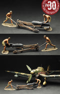 Figarti DAK-007 The Desert Bomb Trolley with 2 Shirtless Armorers MIB Retired