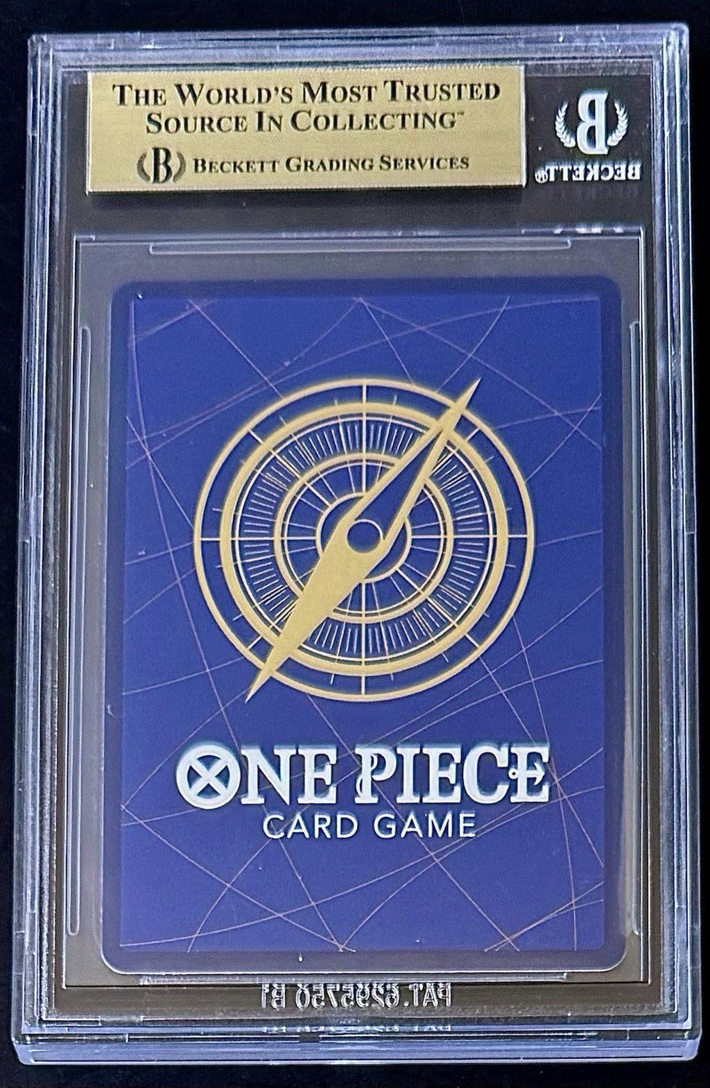 BGS 9.5 One Piece OP01-052 UC* Raizo Full Art Foil - English - PRB01 - Graded