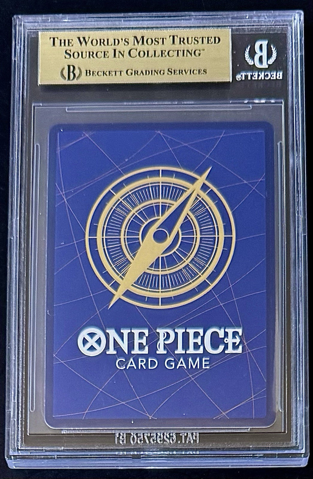 BGS 9.5 One Piece OP01-052 UC* Raizo Full Art Foil - English - PRB01 - Graded