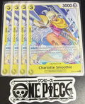 4 x One Piece EB03-051 C - Charlotte Smoothie - EN - Regular - Play Set - NM/M