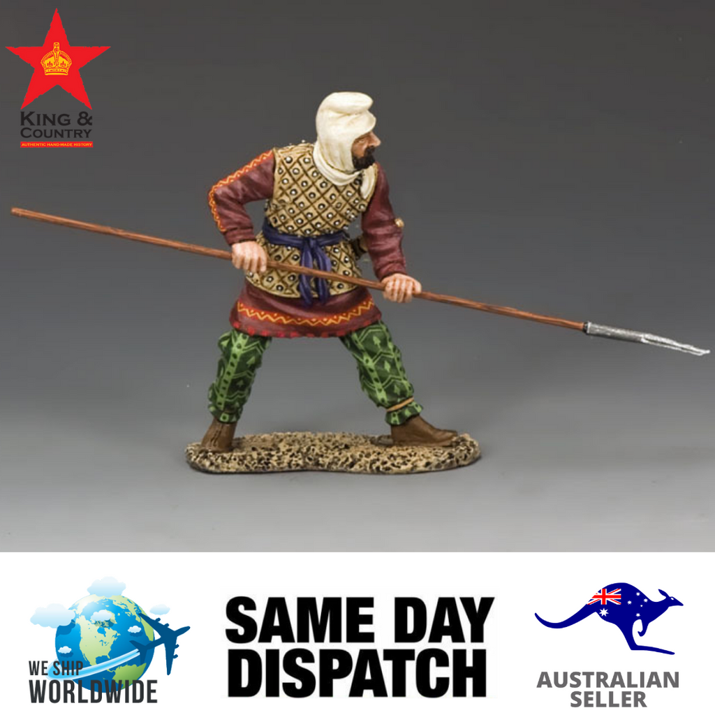 King & Country AG021 Persian Warrior with Spear MIB
