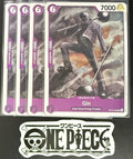 4 x One Piece OP12-068 UC Gin - ENG - Regular - Playset - NM/M