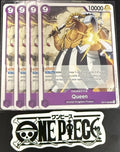 4x One Piece OP17-065 UC - Queen - EN - Regular - Play Set - TCG - NM/M