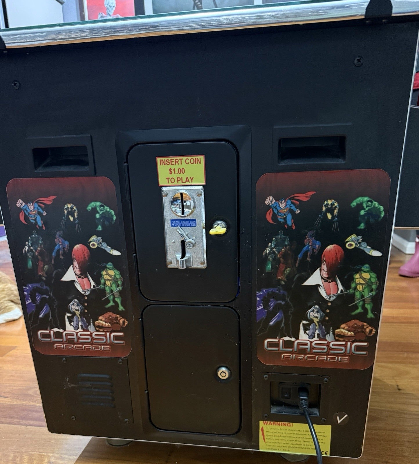 Double Dragon Arcade Cocktail Machine 1200 Games
