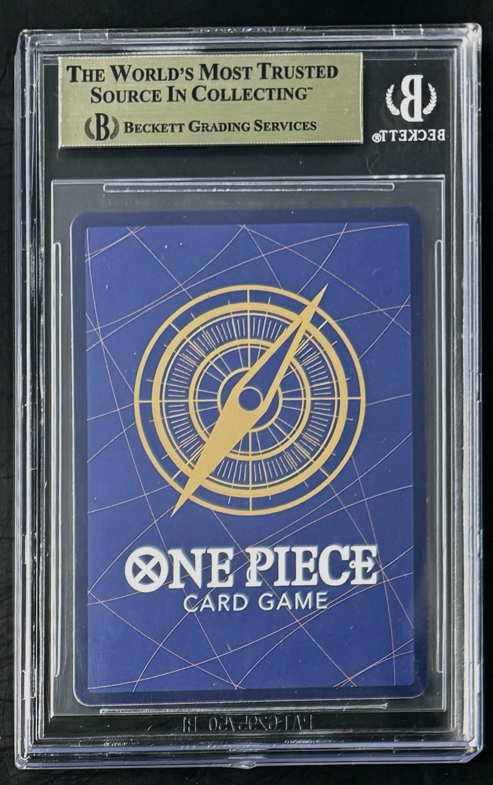 BGS 9.5 One Piece OP07-045 SR Jinbe - English - 500 Years in the Future - Graded