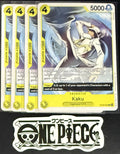 4x One Piece ST29-003 C Kaku - ENG - Regular - Playset - TCG - NM/M