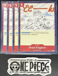 4x One Piece OP08-020 C Drum Kingdom - ENG - Regular - Play Set - TCG - NM/M