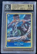 BGS 9.5 One Piece OP03-056 UC* - Sanji's Pilaf -Alt Art Foil - EN - PRB01-Graded
