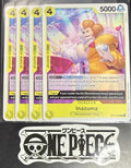 4x One Piece OP10-100 C  Inazuma - ENG - Regular - Playset - TCG - NM/M