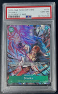 PSA 10 One Piece OP13-028 SR* - Shanks - Alt Art - EN - Carrying on His Will