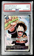 PSA 9  One Piece P-075 P - Monkey.D.Luffy - JP - Saikyo Jump Promo May 2024
