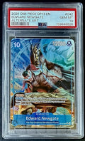 PSA 10 One Piece OP13-042 SR* - Edward.Newgate - AA - EN - Carrying on His Will
