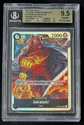 BGS 9.5 One Piece OP02-099 SR Sakazuki Foil - English - PRB01 - Graded