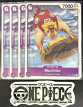 4x One Piece OP14-073 C Machvise - ENG - Regular - Playset - NM/M