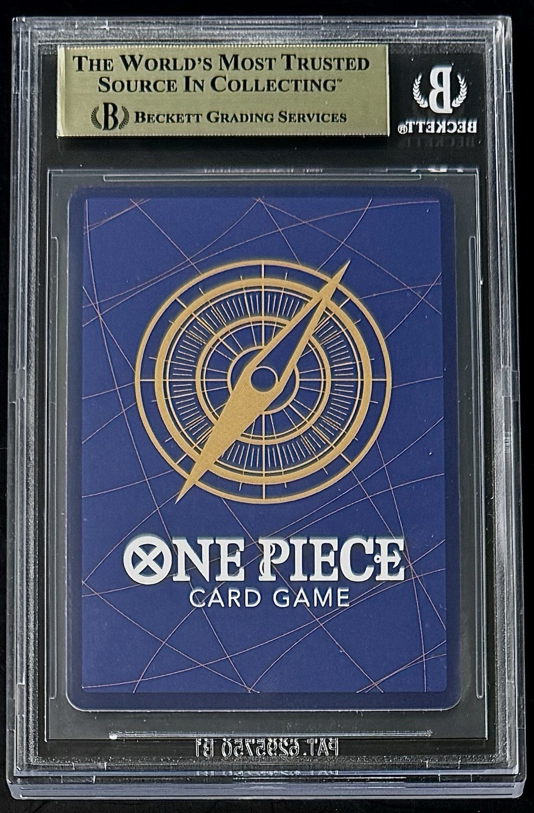 BGS 9.5 One Piece OP02-121 SEC Kuzan - English - Foil - PRB01 - Graded