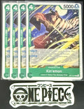 4x One Piece OP14-024 C Kin'emon - ENG - Regular - Playset - NM/M