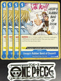 4x One Piece OP03-054 C Usopp's...- English - Regular - Playset - TCG - NM/M