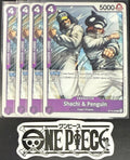 4x One Piece ST10-008 C Shachi & Penguin - ENG - Regular - Playset - TCG - NM/M