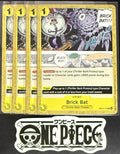 4x One Piece OP14-117 UC Brick Bat - ENG - Regular - Playset - NM/M