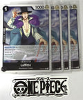 4x One Piece OP09-095 R Laffitte - Foil - English - Play Set - TCG - NM/M