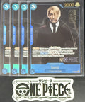 4x One Piece P-050 P Sanji - English - Play Set - Live Action - TCG - NM/M