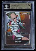 BGS 9.5 One Piece OP03-089 R* Brannew Full Art Foil - English - PRB01 - Graded
